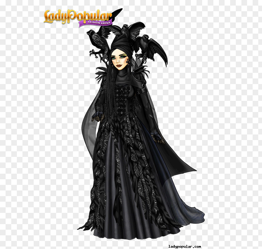 Good Vs Evil Lady Popular Costume Design Fashion PNG