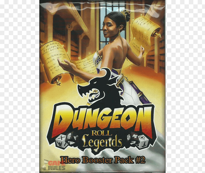 Hero Dungeon Roll Booster Pack Board Game (Games/Puzzles) Card PNG