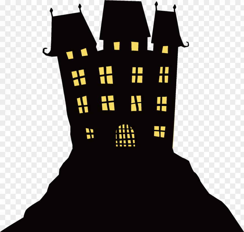 Shoe Little Black Dress Haunted House Halloween PNG