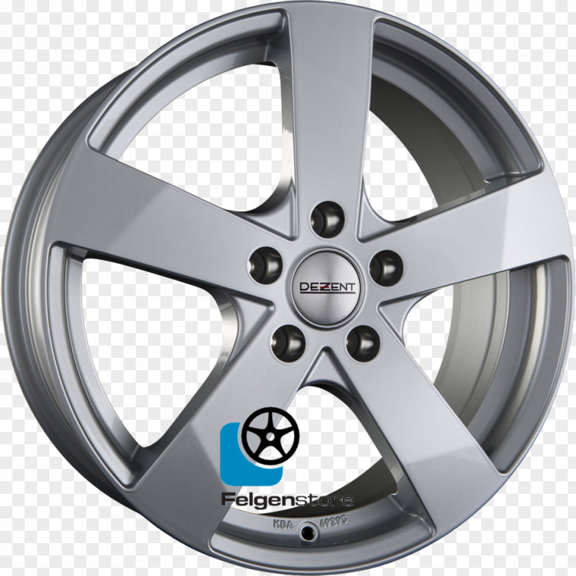 Silver Products Alloy Wheel Autofelge Graphite Rim PNG