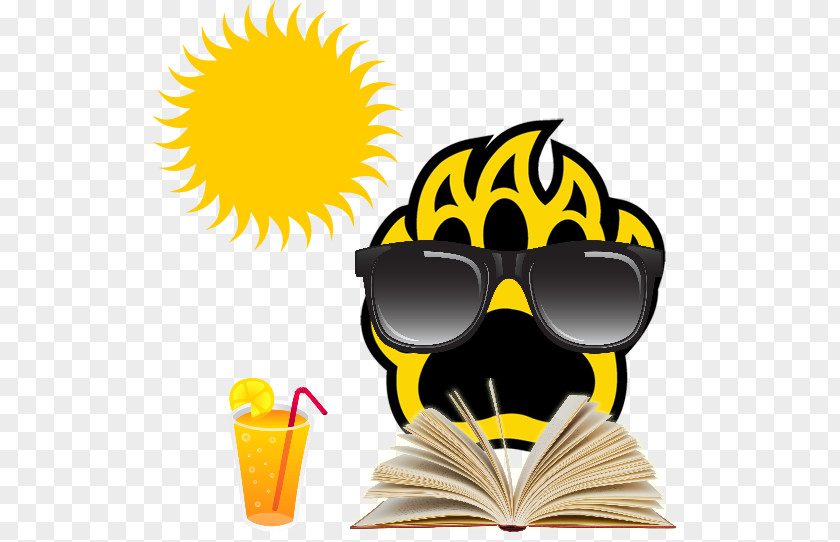 Summer Reading Goals Clip Art Book Review Image PNG
