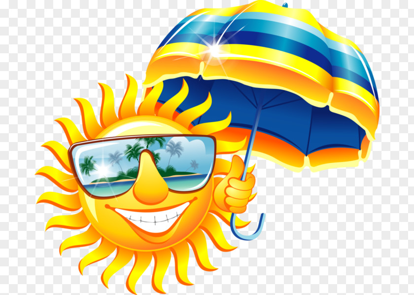 Summer Theme Vector Graphics Clip Art Illustration Drawing PNG