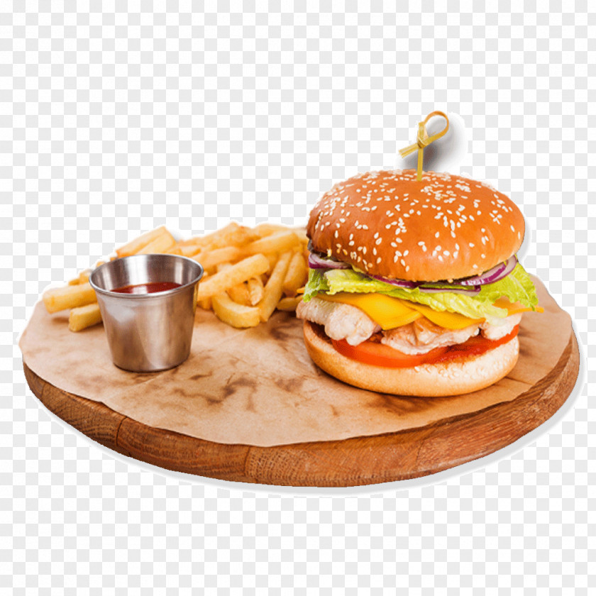 Burger And Sandwich Hamburger Breakfast Fast Food Ham Cheese Cheeseburger PNG