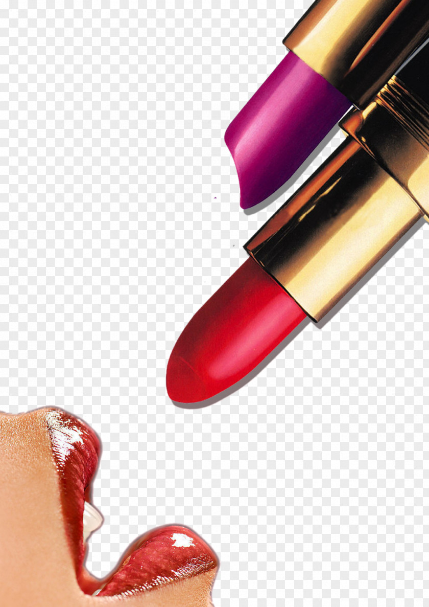 Lipstick Poster Cosmetics PNG