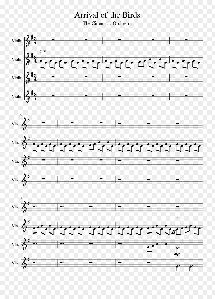 Sheet Music Comptine D'un Autre été: L'Après-Midi PNG d'un L'Après-Midi, sheet music clipart PNG