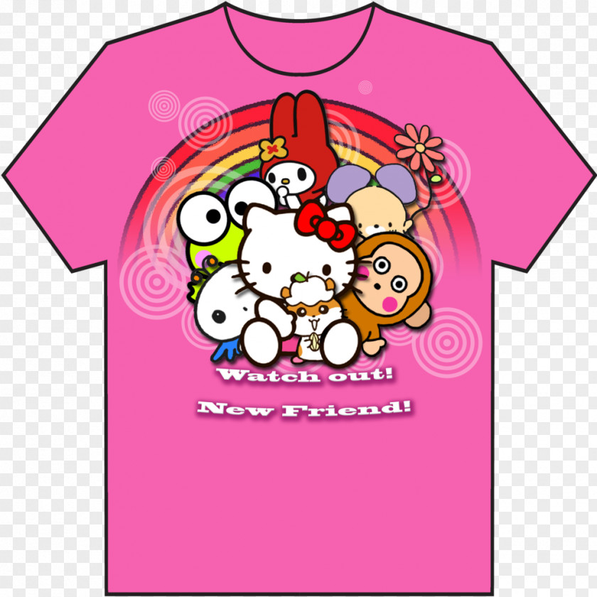 T-shirt Hello Kitty Sleeve Clothing PNG