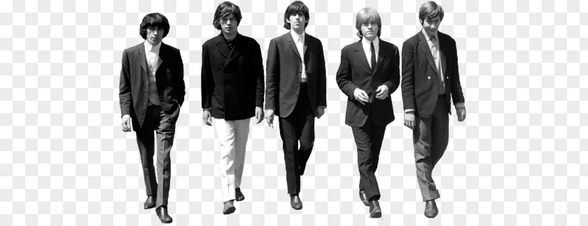The Rolling Stones Five PNG Five, group of men clipart PNG