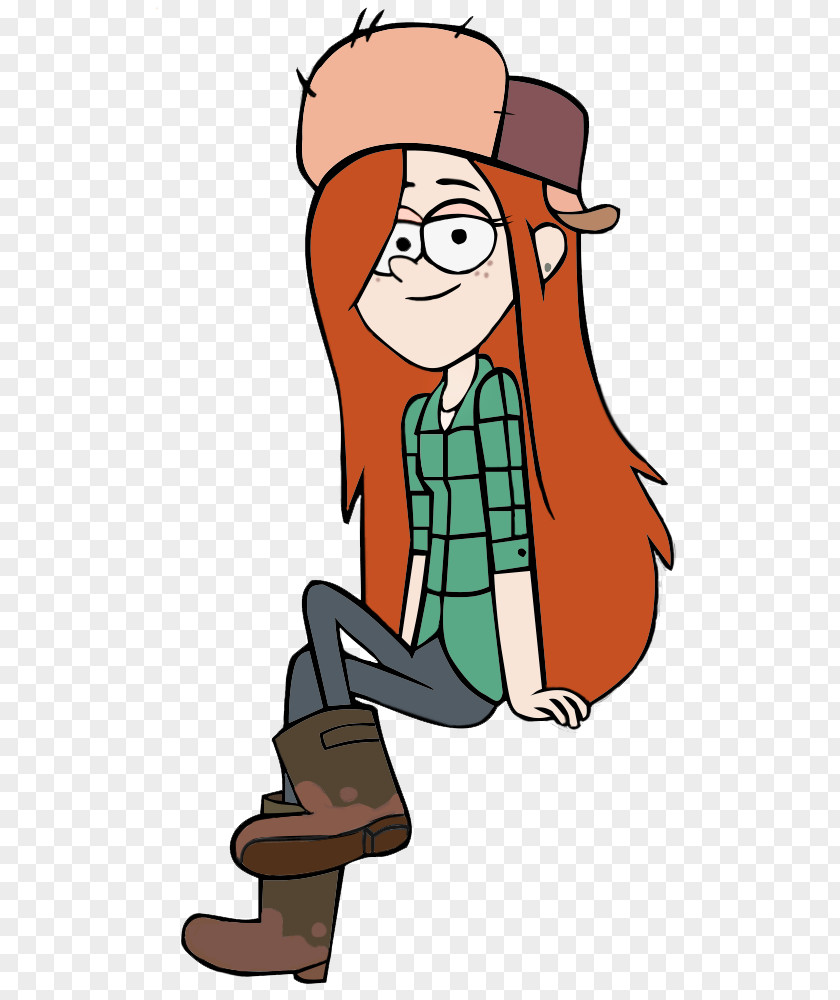Wendy Dipper Pines Mabel Character Fan Art PNG