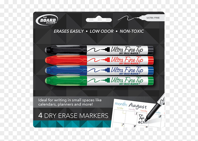 Whiteboard Marker Pen Dry-Erase Boards Permanent Writing PNG