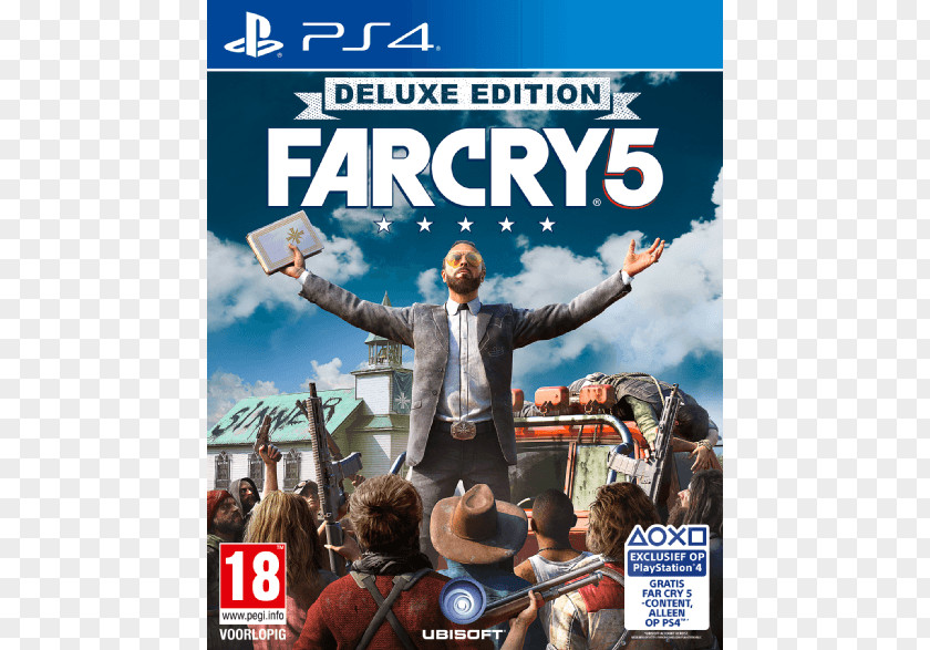 Logo Far Cry 5 Primal PlayStation 4 Video Game PNG