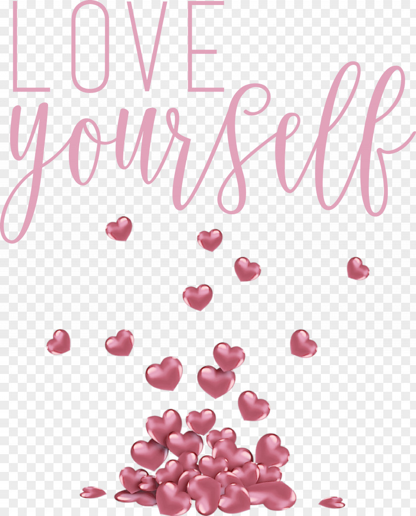 Love Yourself Love PNG