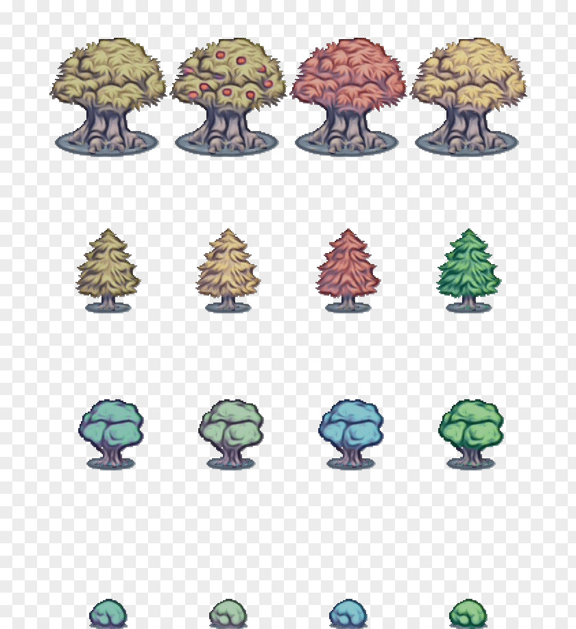 Pine Family Wet Ink PNG