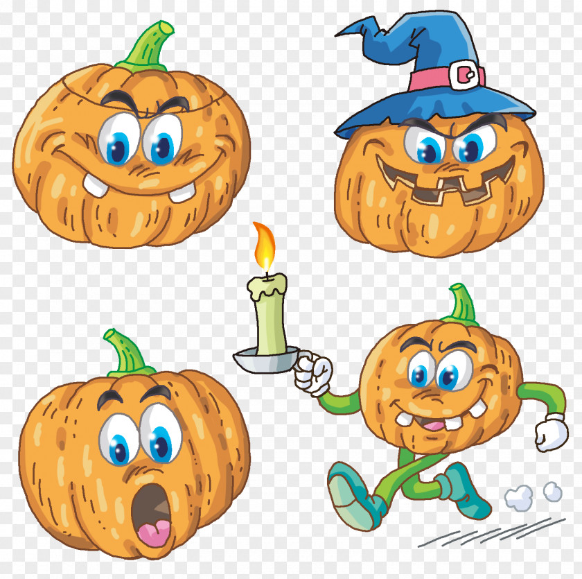 Pumpkin Lantern Jack-o-lantern Halloween PNG