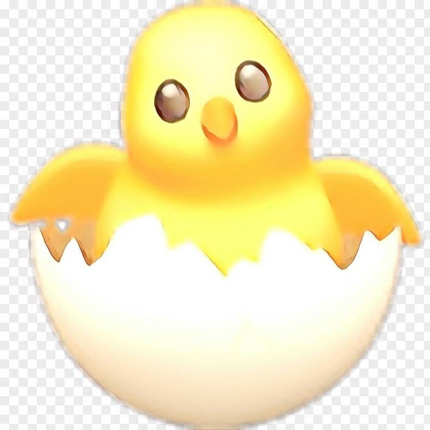 Rubber Ducky Smile Emoticon PNG