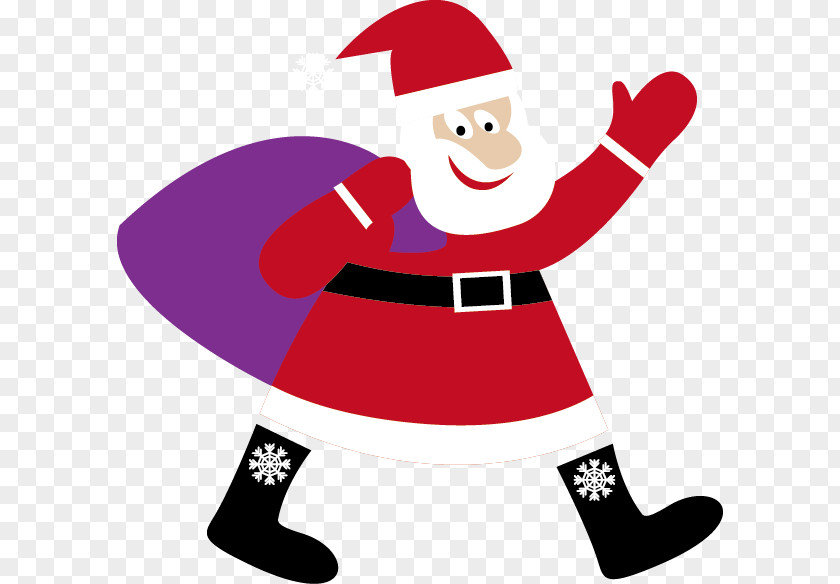 Santa Claus Creative Christmas Clip Art PNG