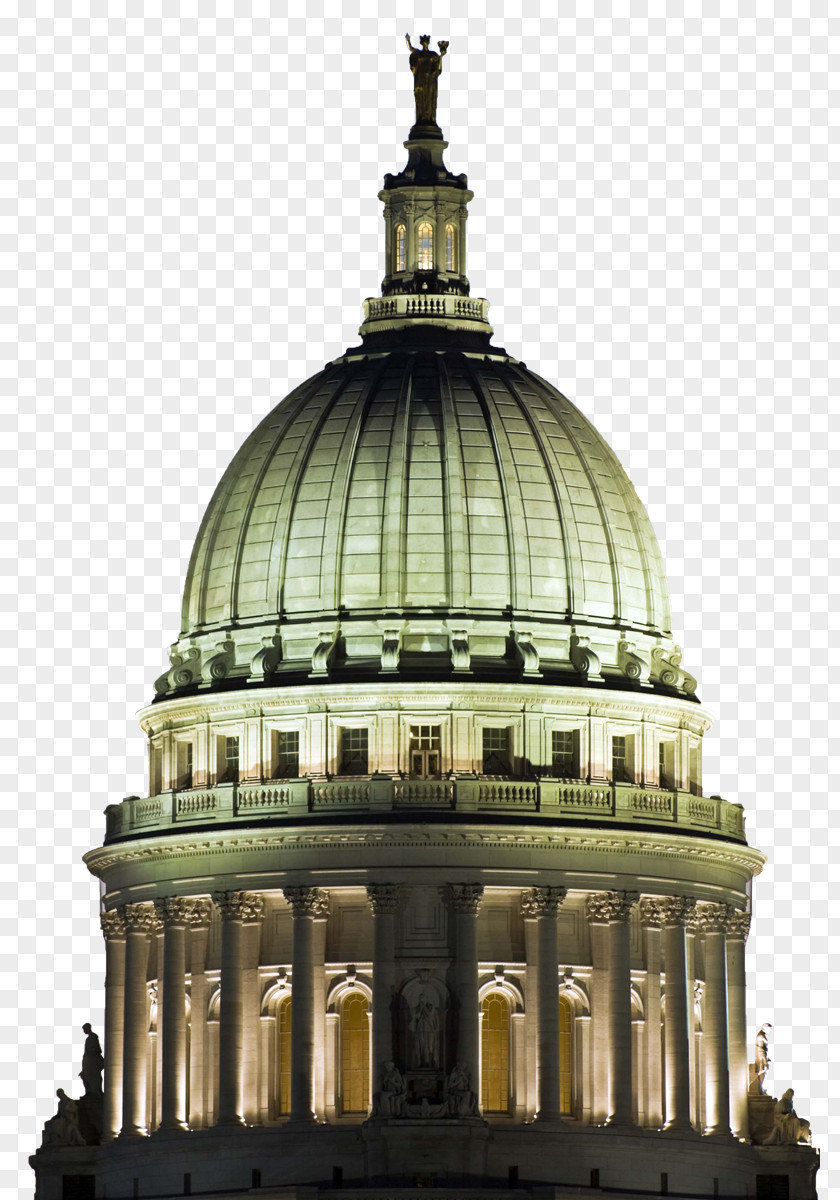 United States Capitol Dome Wisconsin State McFarland Royalty-free Stock Photography PNG