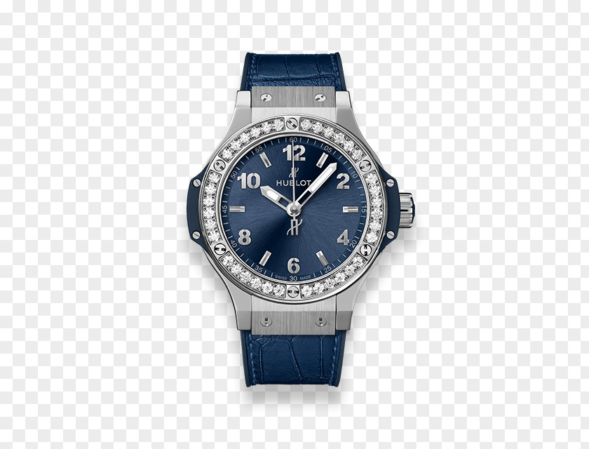 Watch Hublot Blue Diamond PNG