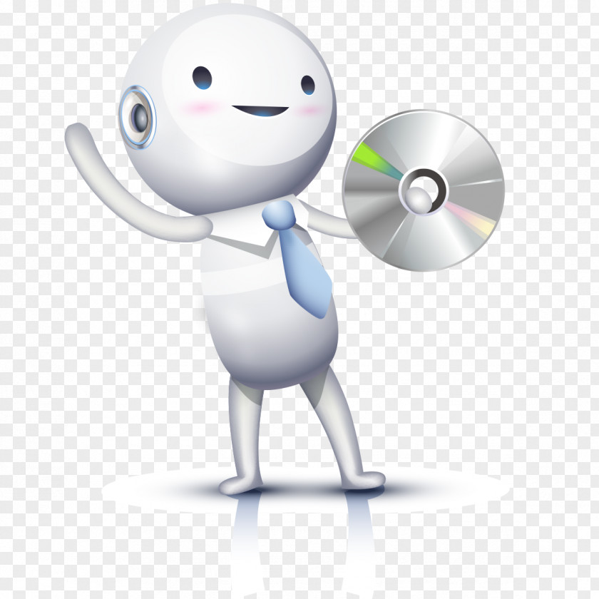 White And DVD Cartoon Clip Art PNG