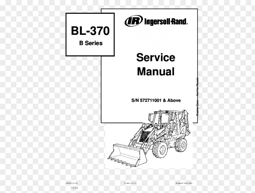 Design Paper Motor Vehicle Bobcat Company Backhoe PNG