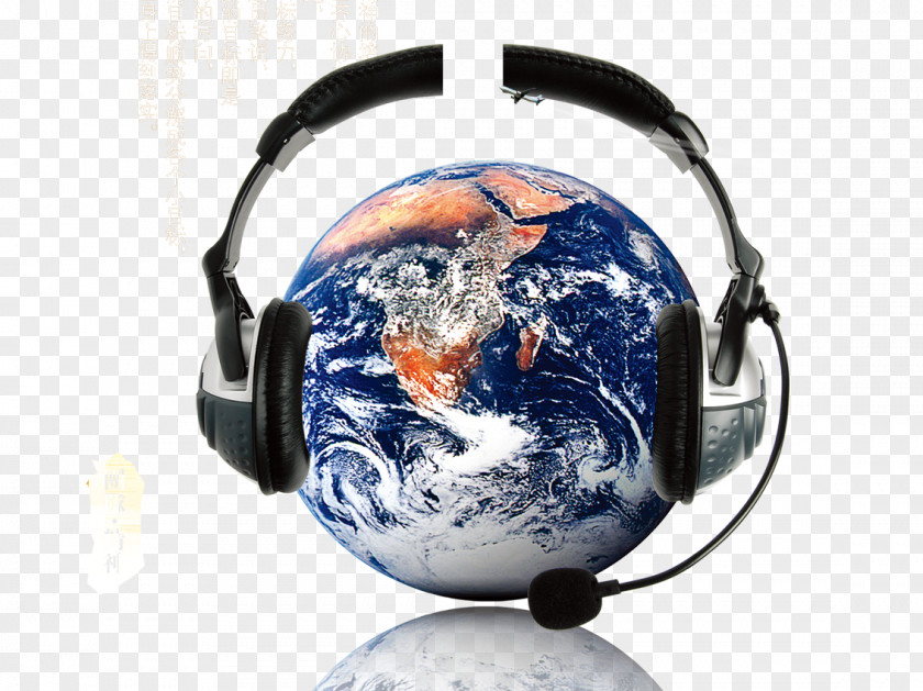 Earth Science Fiction Headset Stock Photography Planet PNG
