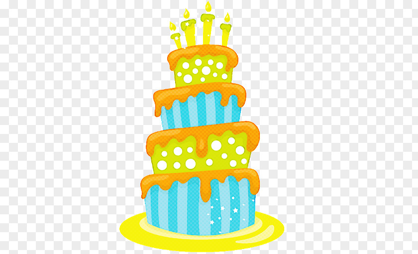 Icing Food Birthday Candle PNG