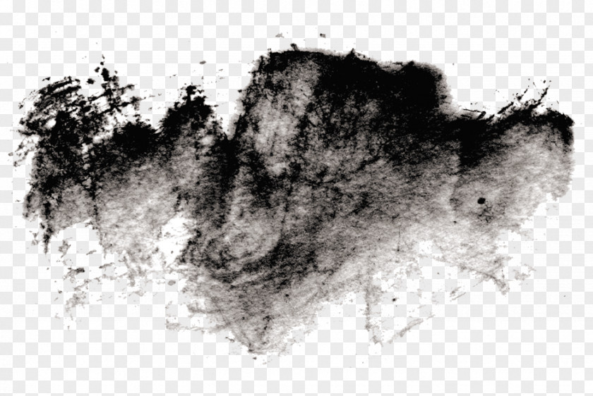 Ink Scratches Brush PNG