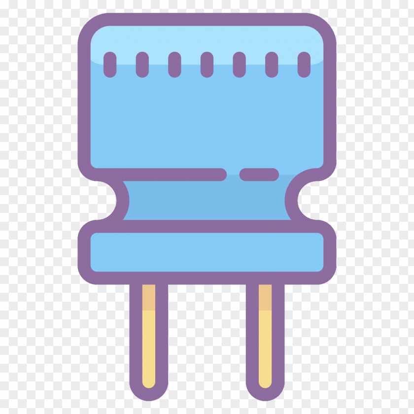 Capacitor Icon Product Design Chair Purple Clip Art PNG