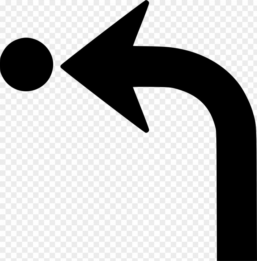Circular Arrow Pointing To Left The Noun Project Logo Design Clip Art PNG