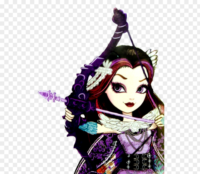 Ever After High Raven Queen Legacy Day Apple White Doll Snow PNG