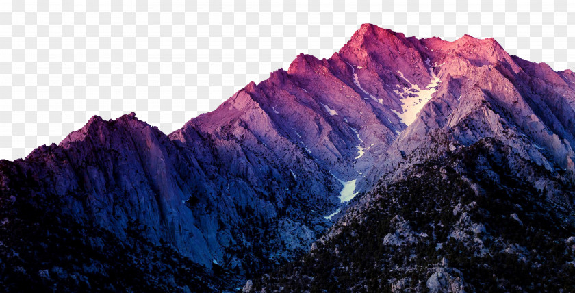 Mountain Desktop Wallpaper Pink 4K Resolution Color PNG
