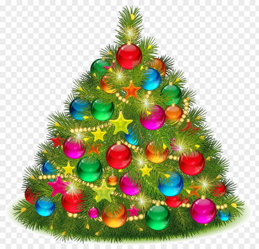 Santa Claus Vector Graphics Christmas Day Tree Illustration PNG