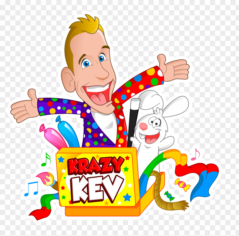 The Children's Entertainer Entertainment Party Birthday Illustration Krazy Kev PNG