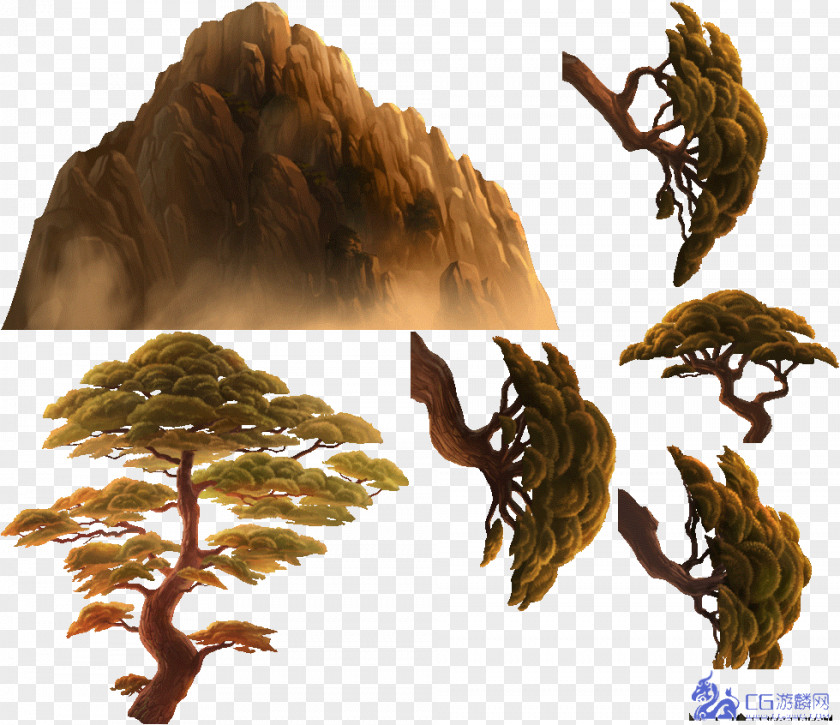 Brown Twigs Image Tree Design JPEG PNG