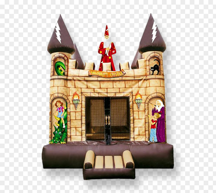 Castle Inflatable Bouncers Water Slide Playground PNG