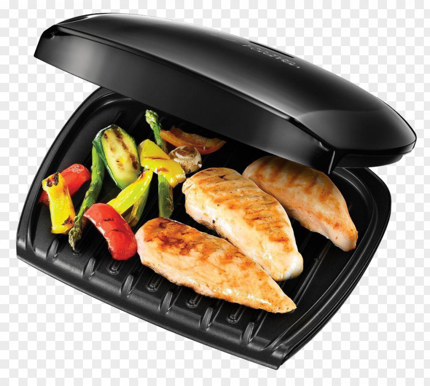 Cooking George Foreman Grill Grilling Home Appliance Non-stick Surface Russell Hobbs Inc. PNG