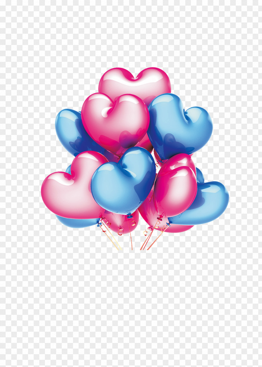 Heart-shaped Balloon Download Clip Art PNG
