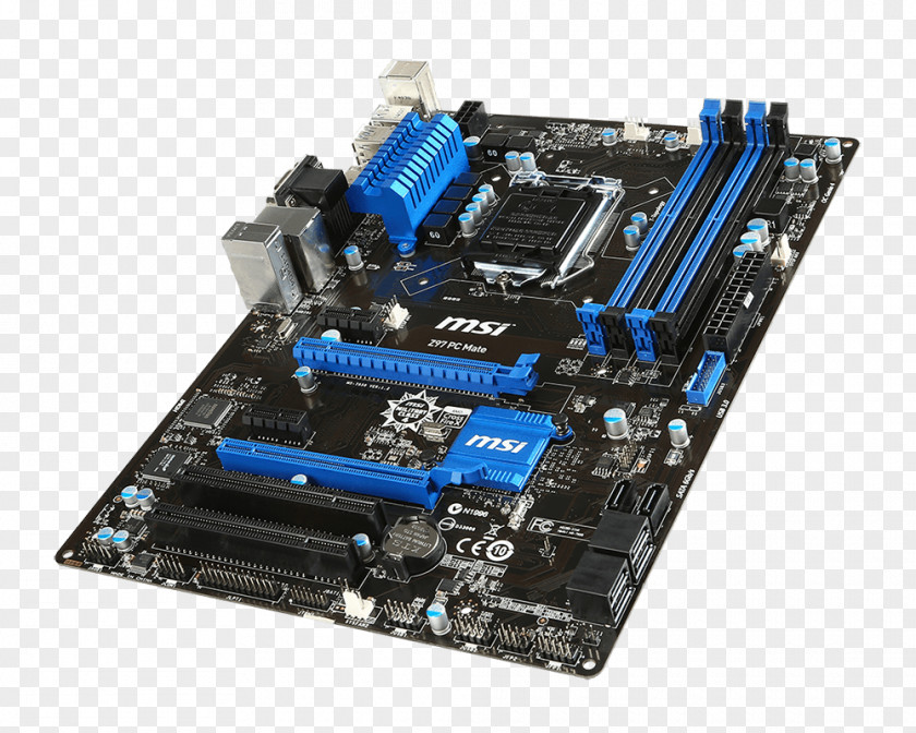 Motherboard LGA 1150 MSI ATX Personal Computer PNG