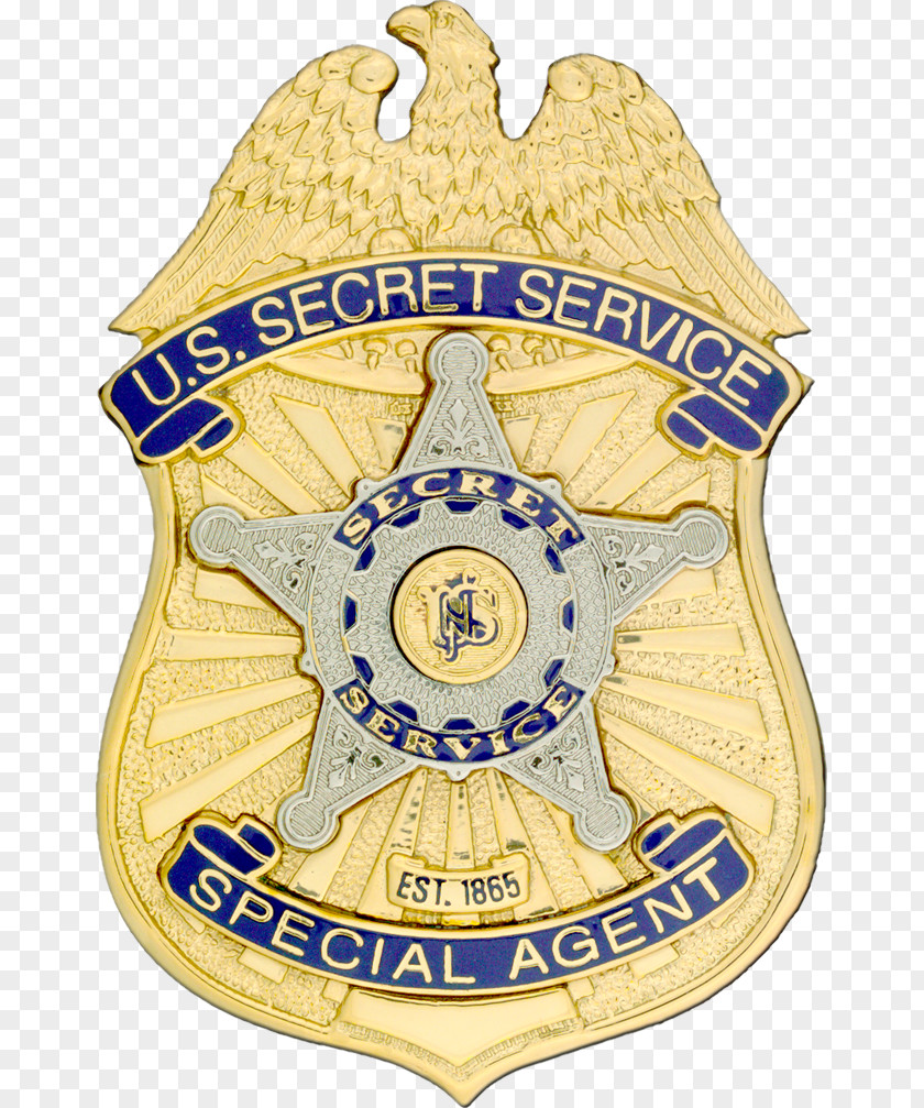 Badges United States Secret Service Federal Protective Special Agent Badge PNG