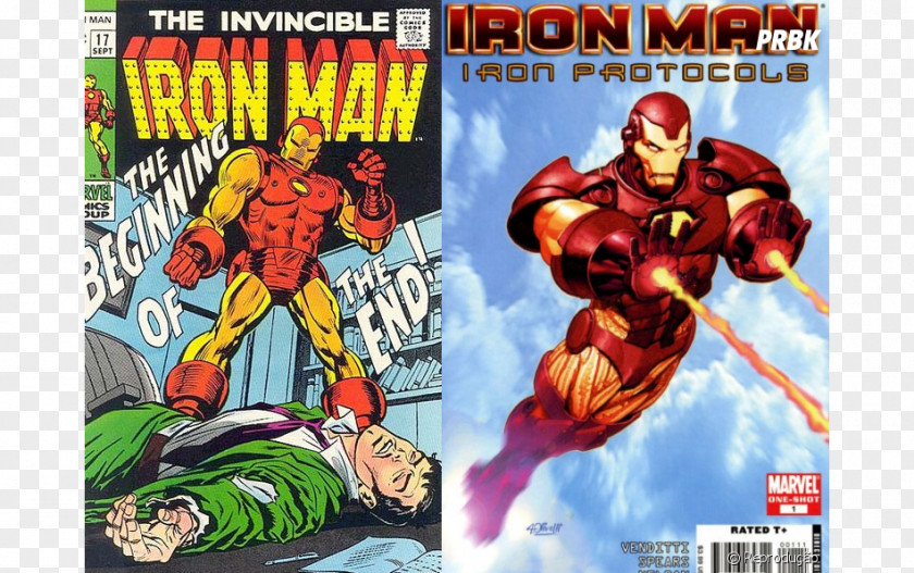 Iron Man Spider-Man Hulk Mandarin Comics PNG