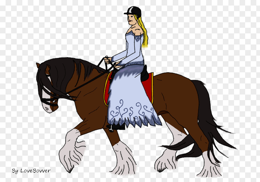 Mustang English Riding Rein Equestrian Stallion PNG