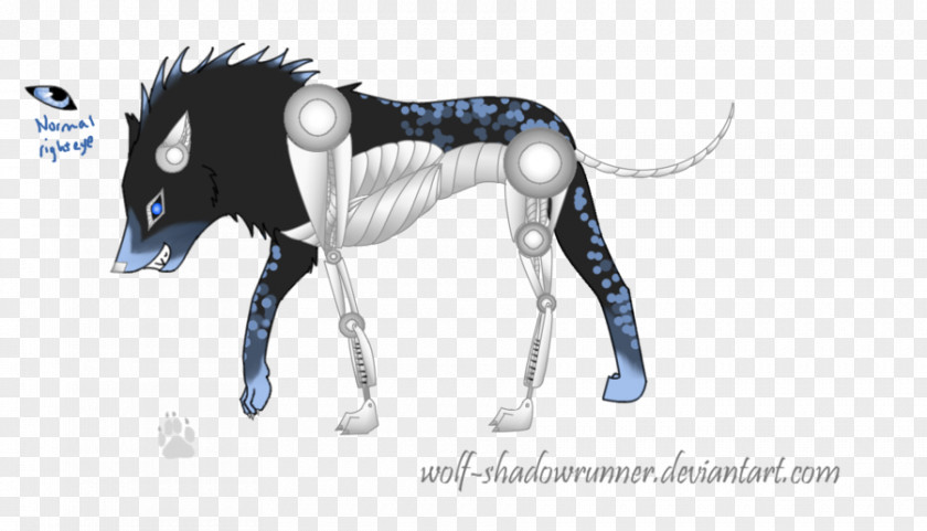 Robot Mane Gray Wolf Robotics Drawing PNG