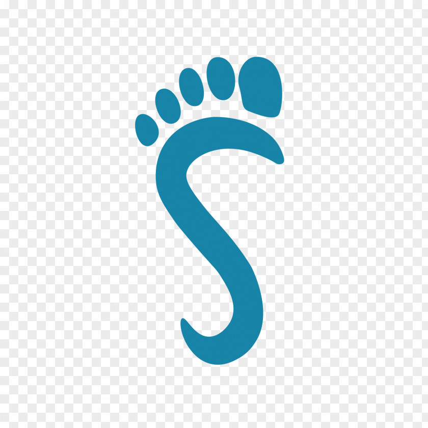 Shoe Logo Graphic Design Teal Turquoise PNG