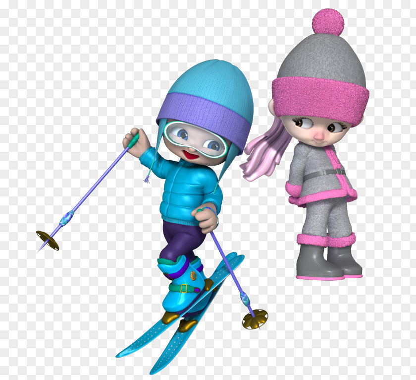 Ski Facility Doll Figurine Character Fiction PNG