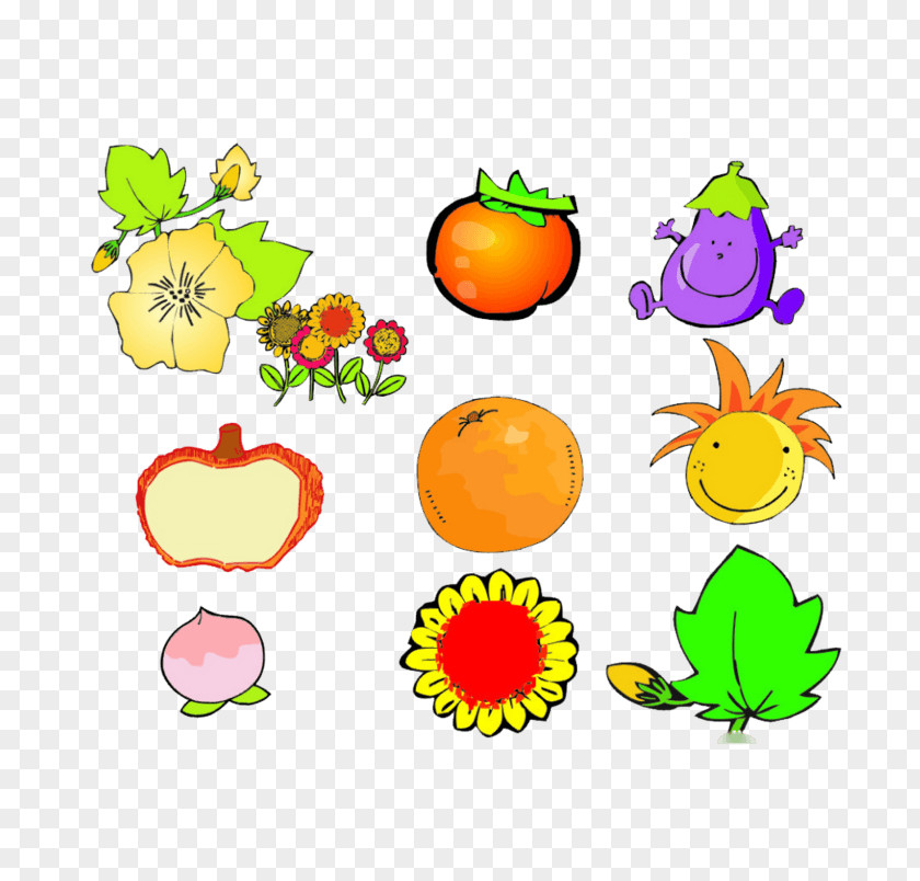 Anthropomorphism Ornament Fruit Vegetable Vector Graphics Image Cartoon PNG