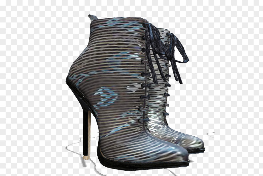 Boot High-heeled Shoe PNG