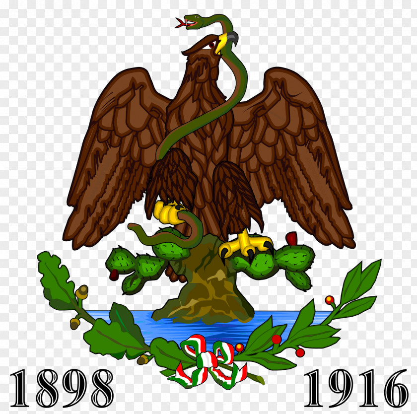 Flag Porfiriato Coat Of Arms Mexico PNG