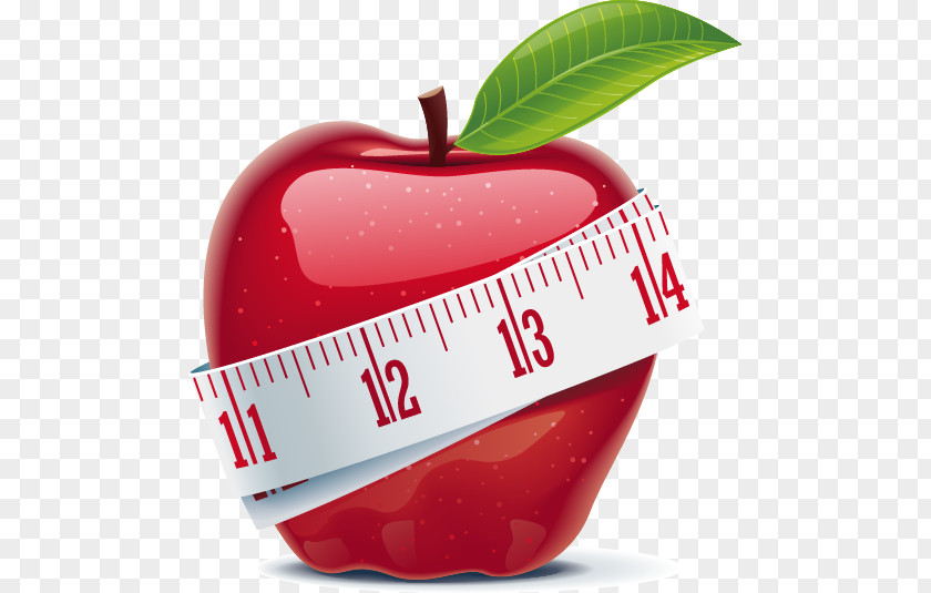 Vector Red Apple Pattern Weight Loss Tracker Book: Record Daily Milestones Eating Fruit Diet PNG