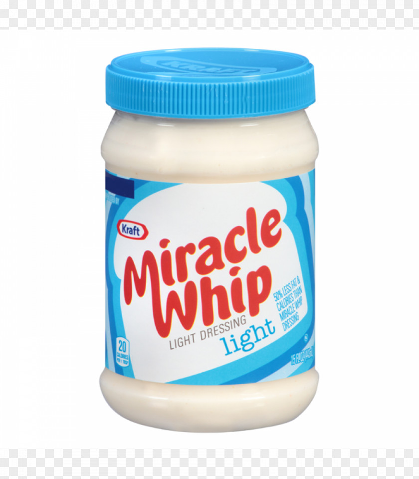 Whips Miracle Whip Mayonnaise Kraft Mayo Foods Ranch Dressing PNG
