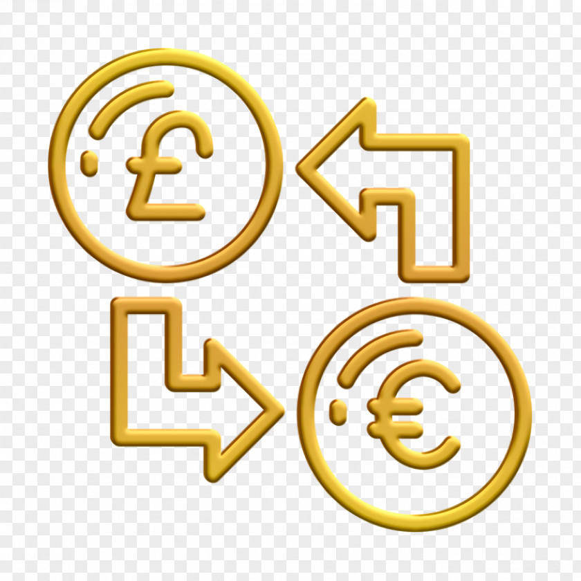 Exchange Icon Euro Money Funding PNG