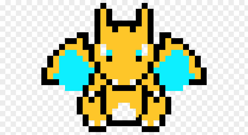 Pixelart Charizard Pixel Art Drawing Charmander Pokémon PNG